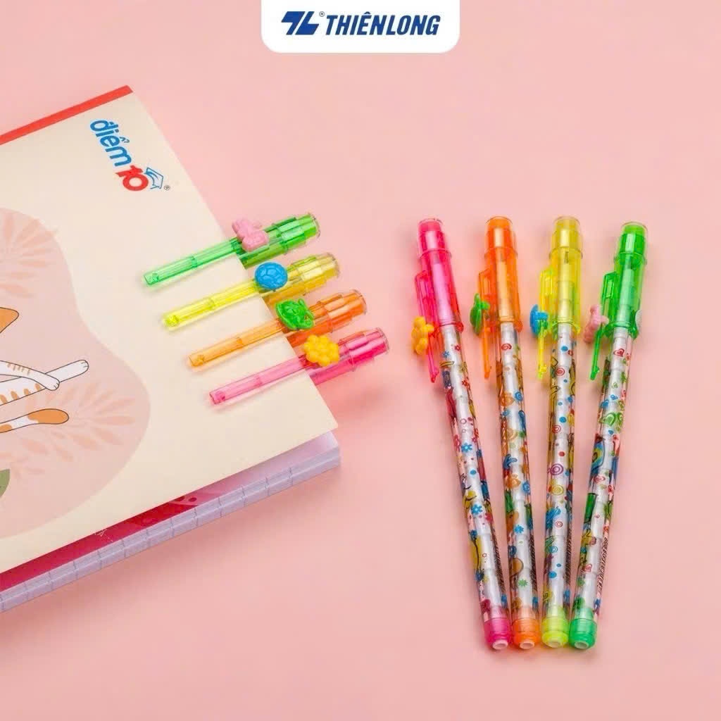 Combo 5/10/20 Bút chì khúc Thiên Long PC-09 chì HB hạn chế gãy vụn, dễ xóa sạch, thích hợp cho học sinh, sinh viên