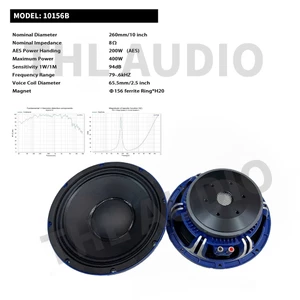 Bass 25cm Nhập Khẩu từ 156 coil 65