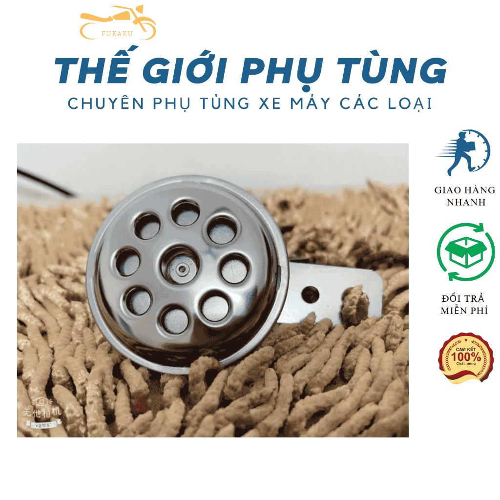 Còi/ Kèn tổ ông 8 lỗ ( dùng cho xe số)