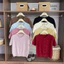 Áo cardigan len cộc tay cúc đồng hàng quảng châu 3518
