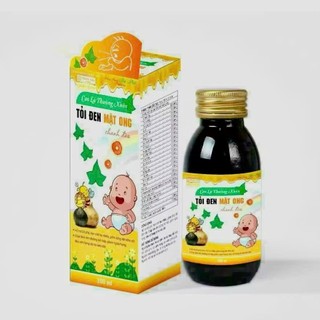 Siro ho cao lá thường xuân tỏi đen mật ong chanh đào giúp bổ phổi, giảm ho, đờm, khản tiếng, hết ngứa cổ họng