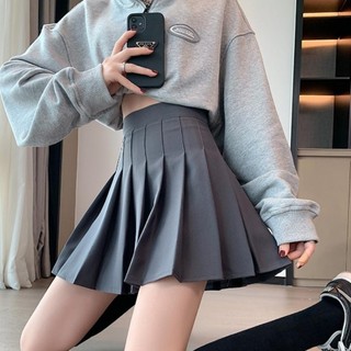 Chân váy tennis xếp ly nữ tenis xòe ngắn xám đen trắng bigsize có quần trong siêu xinh VANISA CV019
