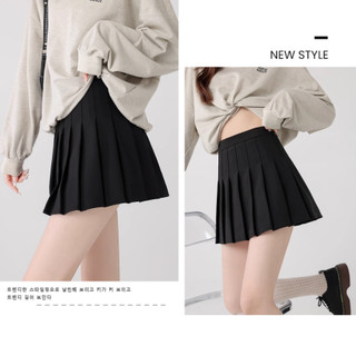 Chân váy tennis xếp ly nữ tenis xòe ngắn xám đen trắng bigsize có quần trong siêu xinh VANISA CV019