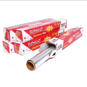 Giấy bạc nướng Ringo cao cấp dày kích thước 30cmx300cm dùng cho lò nướng và nồi chiên không dầu