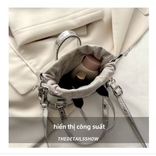 Túi Đeo Chéo Mini Kiểu Pháp Thời Trang Đeo Vai Đơn Nữ Túi Xách Đa Năng Mềm