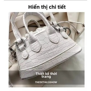 Túi Đeo Chéo Mini Kiểu Pháp Thời Trang Đeo Vai Đơn Nữ Túi Xách Đa Năng Mềm