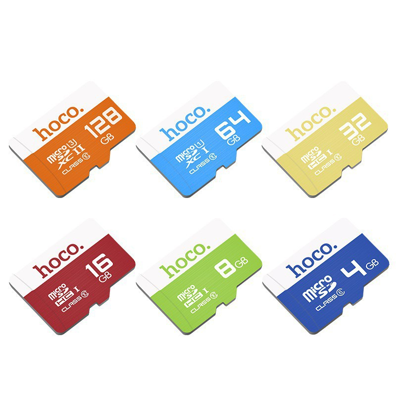 Thẻ nhớ chính hãng HOCO 64GB 32GB 16GB 8GB 4GB dung lượng tốc độ cao truyền dữ liệu cực nhanh