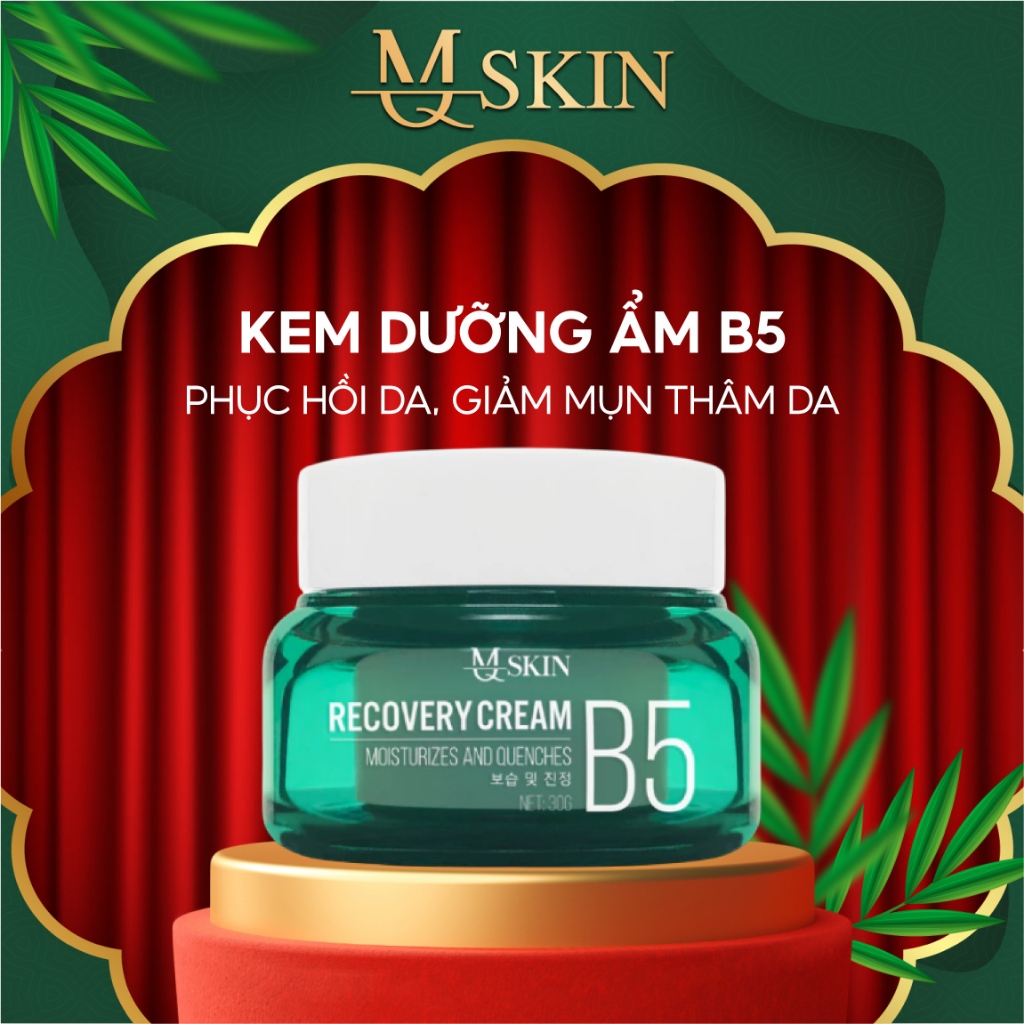 Ảnh Kem Dưỡng Ẩm B5 MQ Skin Phục Hồi Làn Da, Giảm Thâm Nám, Giúp Da Căng Mọng-  Recovery Cream Kem B5 Mới 30g 1
