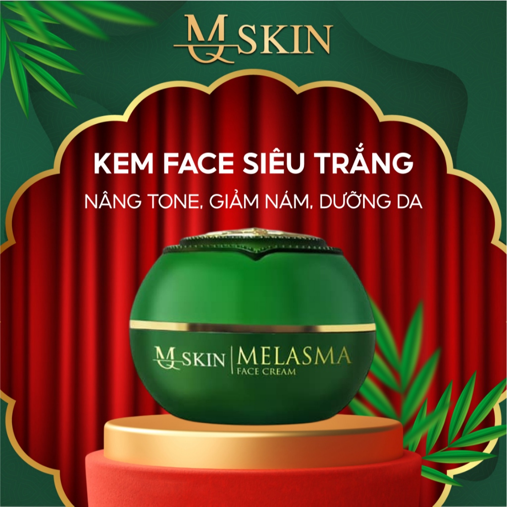 Ảnh Kem Face Siêu Trắng Da MQ Skin MELASMA 30gr Dưỡng Trắng, Ngừa Nám, Ngăn Lão Hóa Cho Da 1