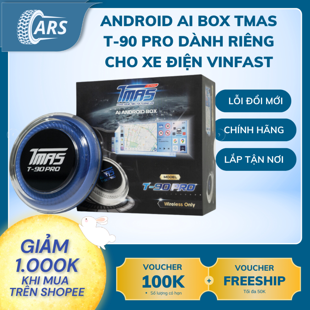 Android AI Box TMAS T-90 PRO | Dành Riêng cho xe điện VINFAST | Shopee ...