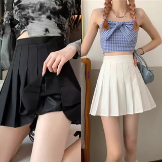 Chân váy tennis xếp ly nữ xám đen trắng bigsize tenis xòe ngắn có quần trong VANISA CV019