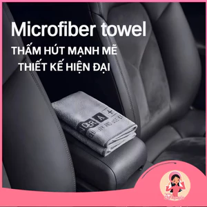Khăn Lau Xe Thế Hệ Mới Siêu Mềm Mịn Siêu Thấm Hút Chống Trầy Xước Sợi Superfine