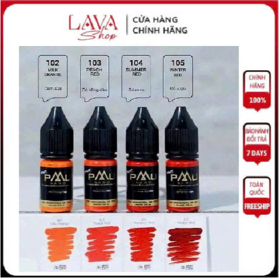 Mực PMU Nano - Hương Phan Cao Cấp Chính Hãng, An toàn trong phun xăm