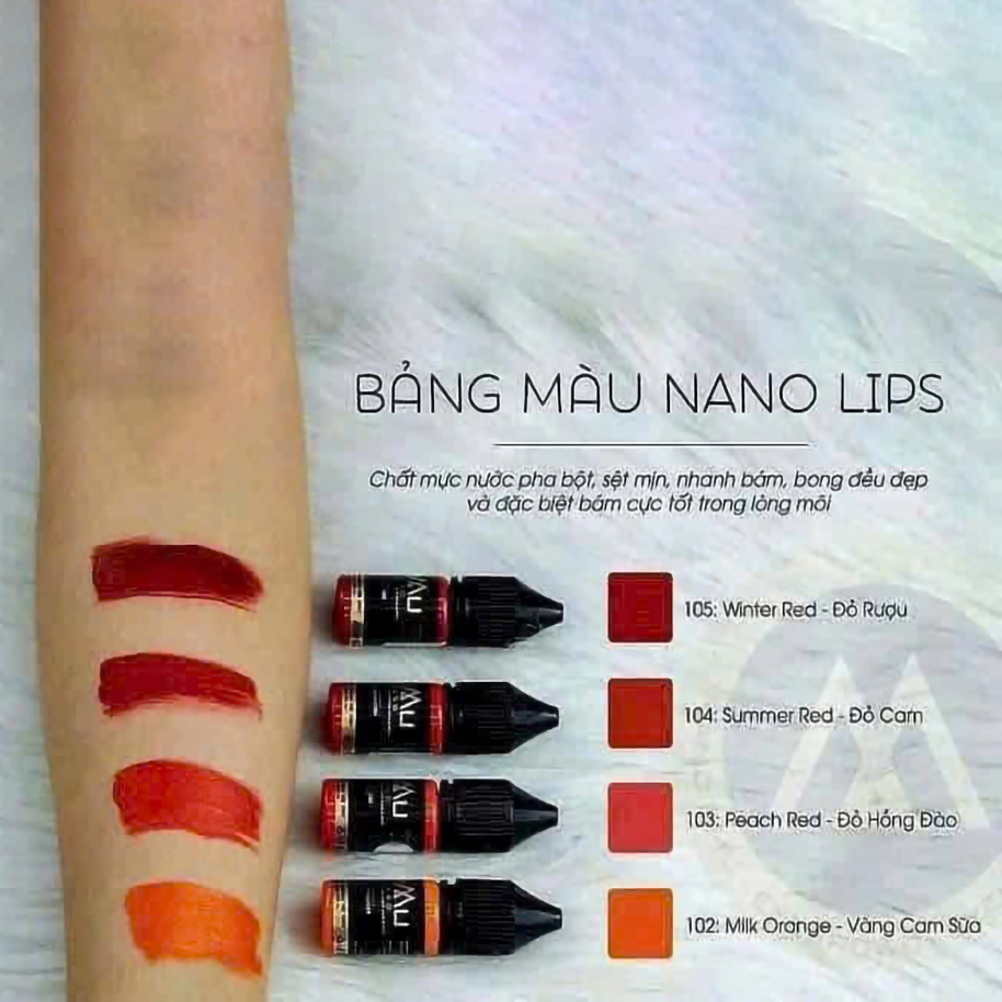 Mực PMU Nano - Hương Phan Cao Cấp Chính Hãng, An toàn trong phun xăm
