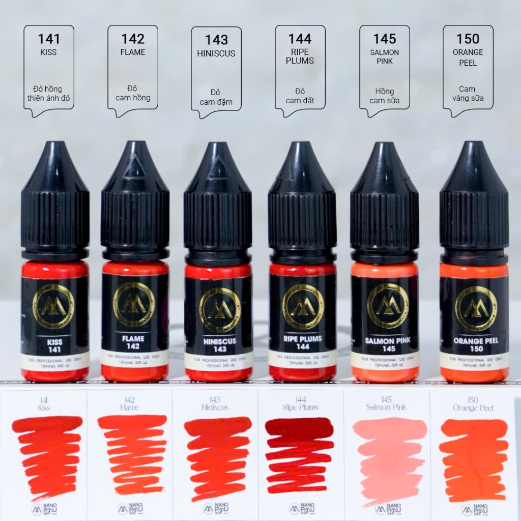 Mực PMU Nano - Hương Phan Cao Cấp Chính Hãng, An toàn trong phun xăm
