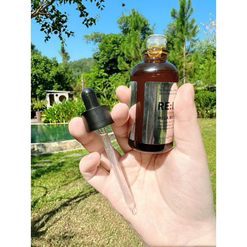Serum Re:lab mela b3 serum giúp dưỡng ẩm, mờ nếp nhăn, làm trắng da, 50ml - hạn 2028 Hàn Quốc serum relab  IS117