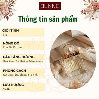 Nước Hoa Nữ Chiết Love Story BLANC PERFUME, Dầu Thơm Hương Hoa,  Nữ Tính, Ngọt Ngào