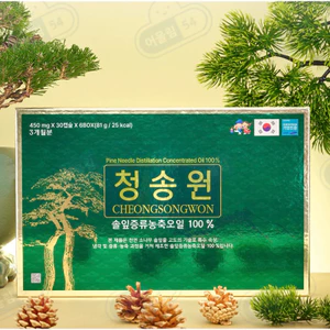 Tinh dầu thông đỏ cô đặc Cheongsongwon Tinh dầu thông đỏ cô đặc 100%