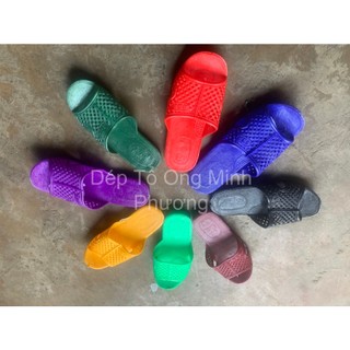 Dép tổ ong NGƯỜI LỚN nhiều màu đi trong nhà,chất liệu nhựa dẻo êm chân