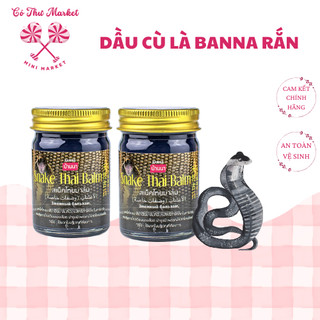 Dầu cù là xoa bóp cao Bọ cạp/Rắn/Hổ, giảm đau cơ hiệu quả từ thương hiệu BANNA - CÔ THƯ MARKET