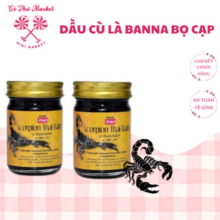 Dầu cù là xoa bóp cao Bọ cạp/Rắn/Hổ, giảm đau cơ hiệu quả từ thương hiệu BANNA - CÔ THƯ MARKET