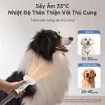 Simplus Máy Hút Bụi Chăm Sóc Thú Cưng Cắt Tỉa Chải Lông Sấy Độ Ồn Thấp 16000Pa  CWHL001 - Bảo Hành 1 Năm 1 Đổi 1 — ảnh 8