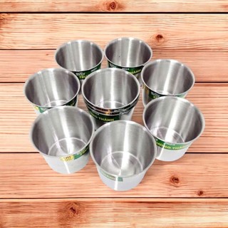 Lon làm đá inox nhẹ - Không rỉ, Ly làm đá đủ kích thước TỪ 7CM ĐẾN 10CM - Trường An VN