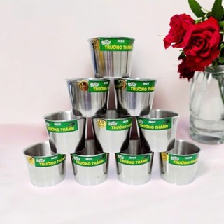 Lon làm đá inox nhẹ - Không rỉ, Ly làm đá đủ kích thước TỪ 7CM ĐẾN 10CM - Trường An VN
