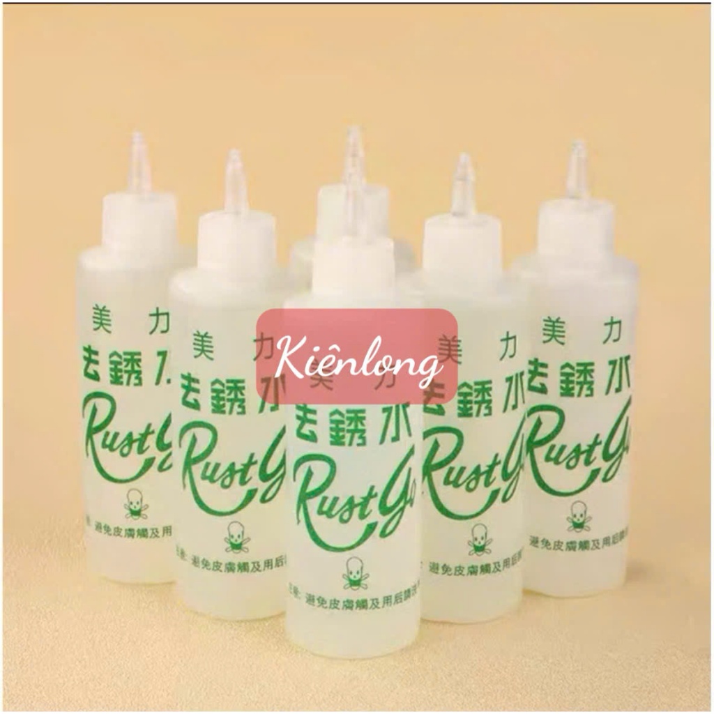 02 Chai Tẩy Rỉ Sét Rustgo Siêu Mạnh Trên Quần Áo