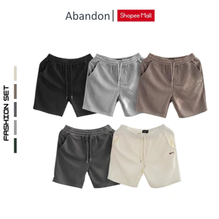Short Nam Trơn Chất Xốp Tổ Ong Co Giãn Mát Mẻ Thoải Mái ABANDON H20