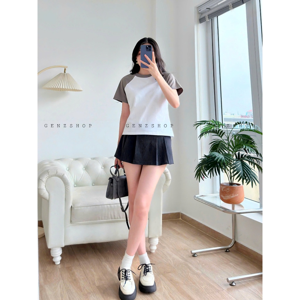 ÁO THUN BABY TEE RAGLAN FULL MÀU DỄ PHỐI ĐỒ TRẺ TRUNG 2026