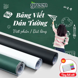 Bảng Dán Tường Viết Phấn, Bảng Trắng Viết Bút Lông Có Sẵn Keo, Bảng Dạy Học Cho Bé Thông Minh