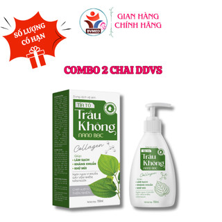 Dung Dịch Vệ Sinh Trầu Không Nano Bạc Chai 150ML [ Xanh Tam Giác ] Mã 1