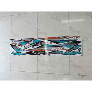 Tem rời satria siêu đẹp in DECAL 3 lớp ko bay màu