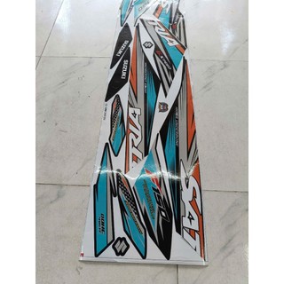 Tem rời satria siêu đẹp in DECAL 3 lớp ko bay màu
