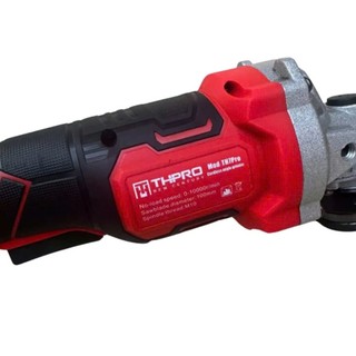 Thân Máy Mài Pin THPRO CÓ CHỐNG KHỞI ĐÔNG LẠI động cơ lõi đồng không chổi than, tem dập nổi, chân pin phổ thông