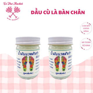DẦU CÙ LÀ THÁI LAN MASSAGE CHÂN HŨ 50G LOẠI THƯỜNG & CAO CẤP - CÔ THƯ MARKET