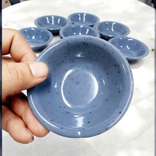 COMBO 10 Chén chấm nước tương, nước mắm, gia vị màu đá xanh cứng, khó bể, chịu nhiệt tốt - Trường An VN