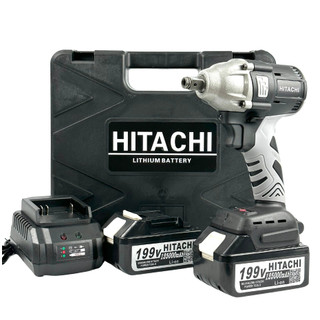 Máy siết bulong Hitachi 199v, Máy bắn bulong Động cơ không chổi than Đầu bulong 2 trong 1