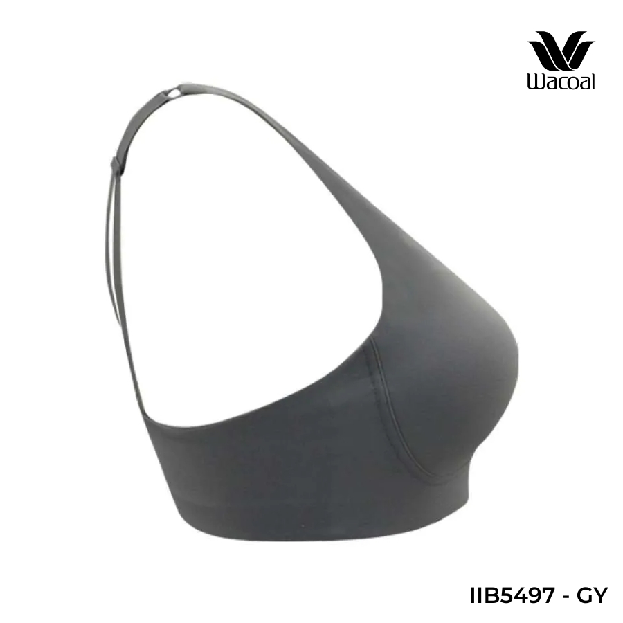 Áo lót thể thao nữ Wacoal IIB5497 không viền, dây vai điều chỉnh bra tập gym, yoga - IIB5497