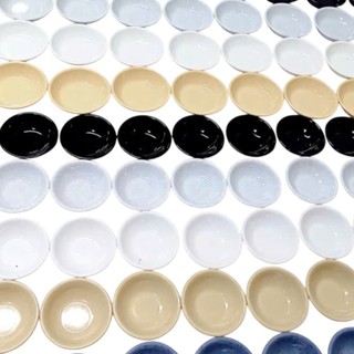 COMBO 10 CHÉN CHẤM MÀU ĐÁ XÁM – NHỰA MELAMINE CỨNG CÁP – TRƯỜNG AN VN