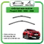 Chổi Gạt nước mưa xe Peugeot 3008, 5008, 2008 2018-2023, Chổi Gạt mưa Silicone theo xe . Bộ 2 chiếc