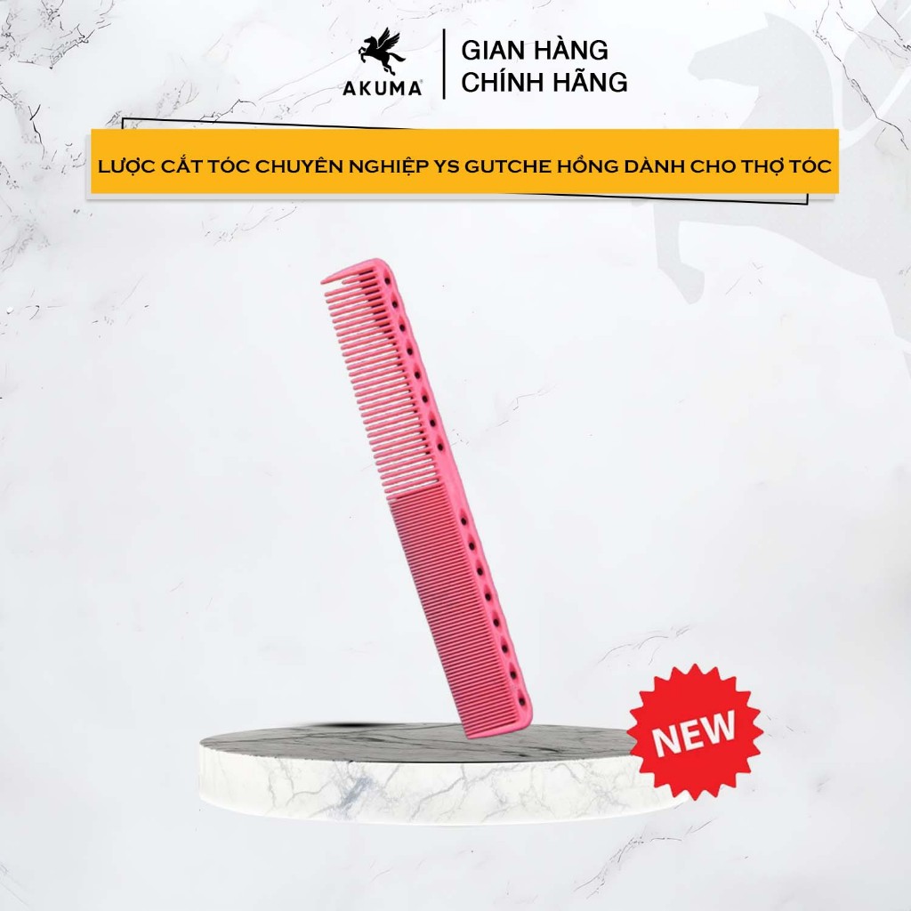 Ảnh Lược Cắt Tóc Chuyên Nghiệp YS Gutche Hồng Dành Cho Thợ Tóc 2