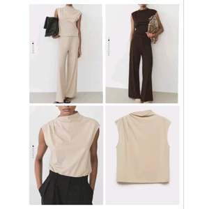 Set áo kiểu + quần suông MNG* bigsize - dư xịn