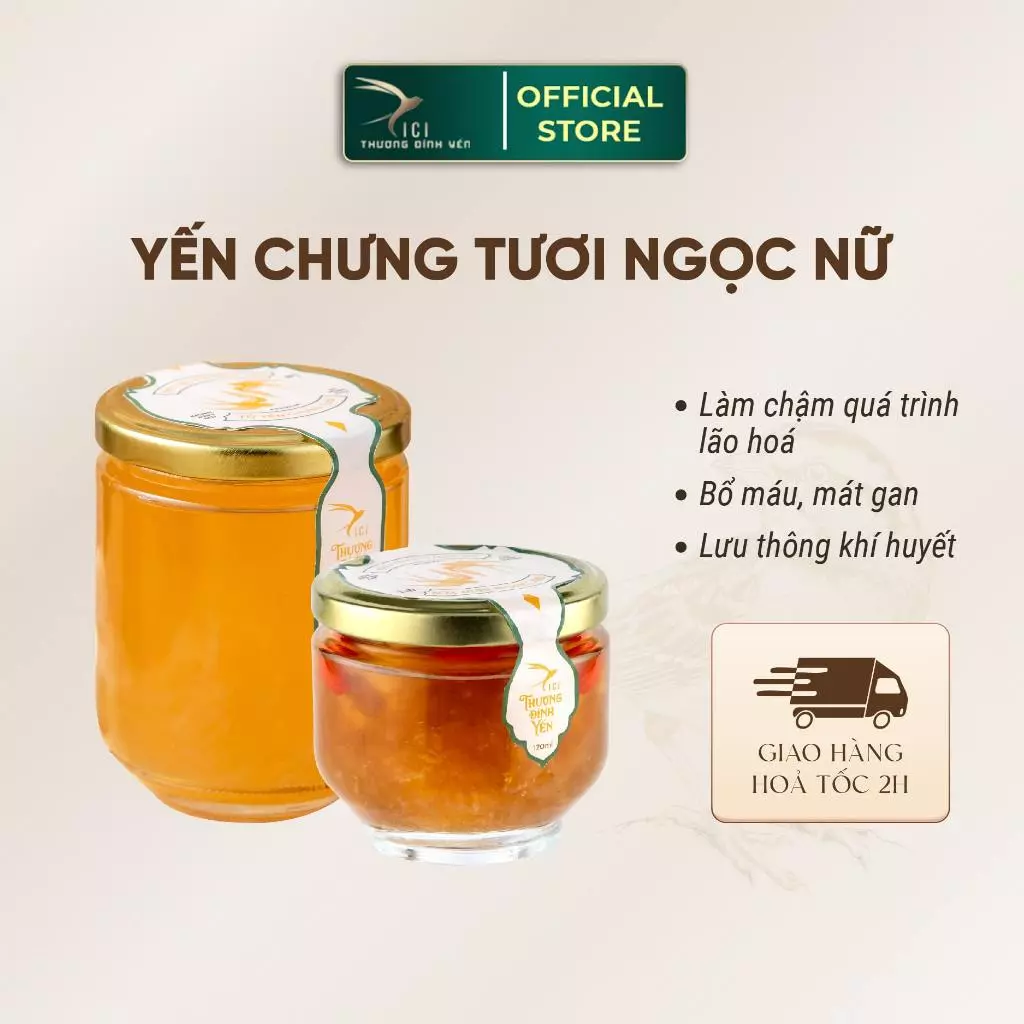 Yến Chưng Tươi Ngọc Nữ 120-250ml