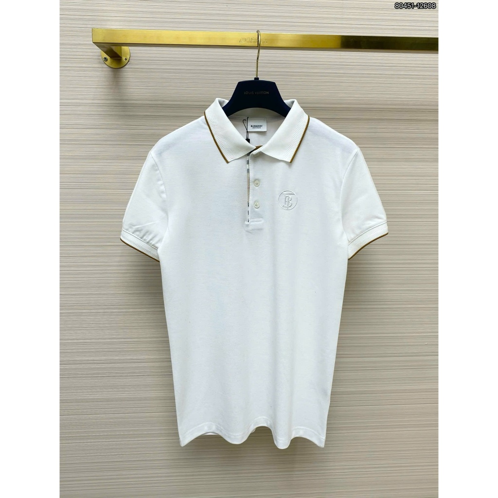 ÁO polo nam cổ tròn họa tiết tay ngắn phong cách trẻ trung chuẩn from