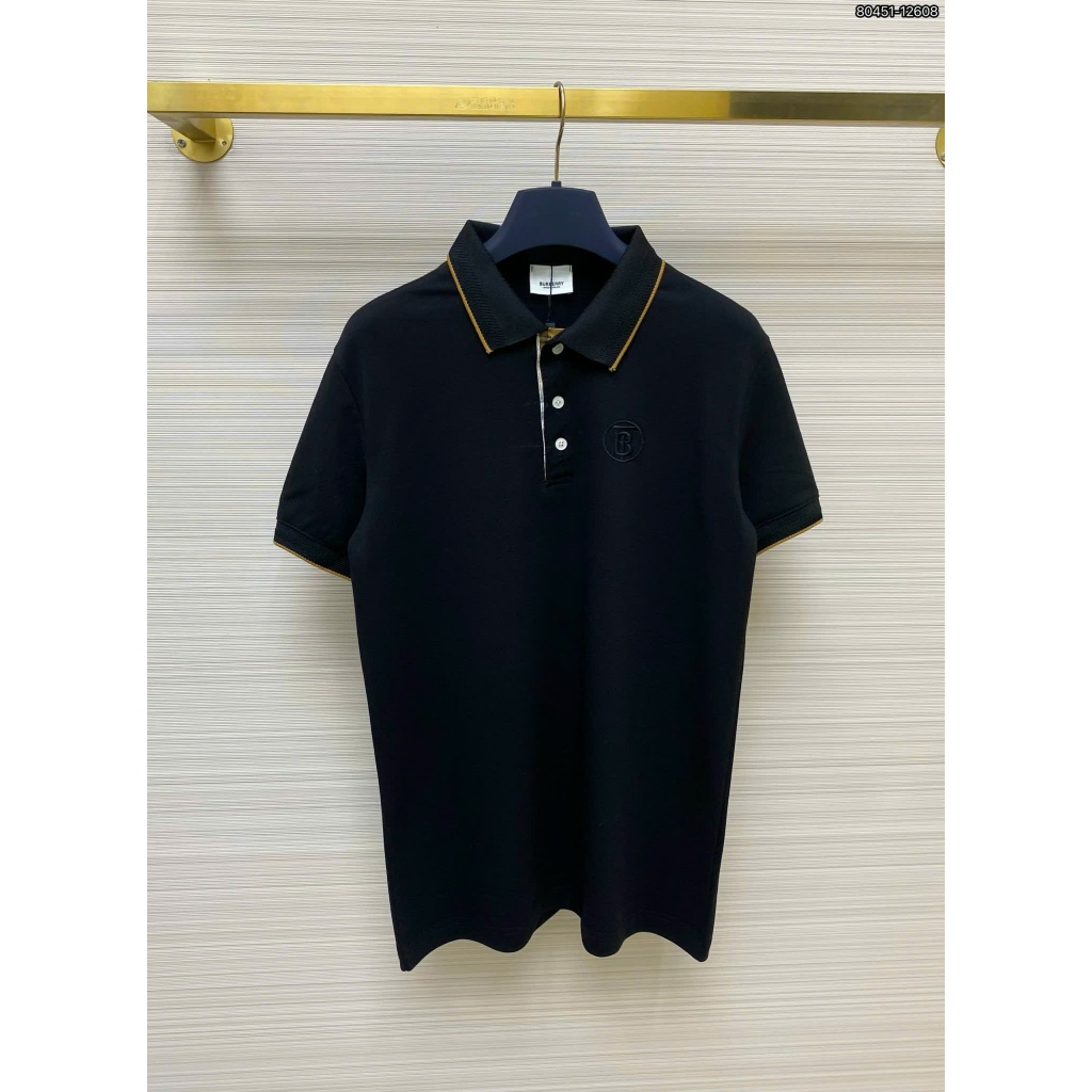 ÁO polo nam cổ tròn họa tiết tay ngắn phong cách trẻ trung chuẩn from