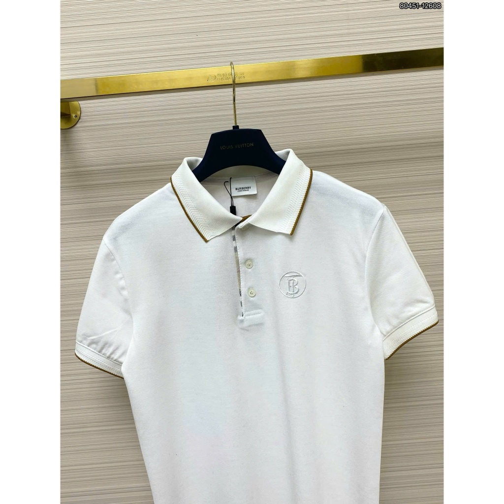 ÁO polo nam cổ tròn họa tiết tay ngắn phong cách trẻ trung chuẩn from