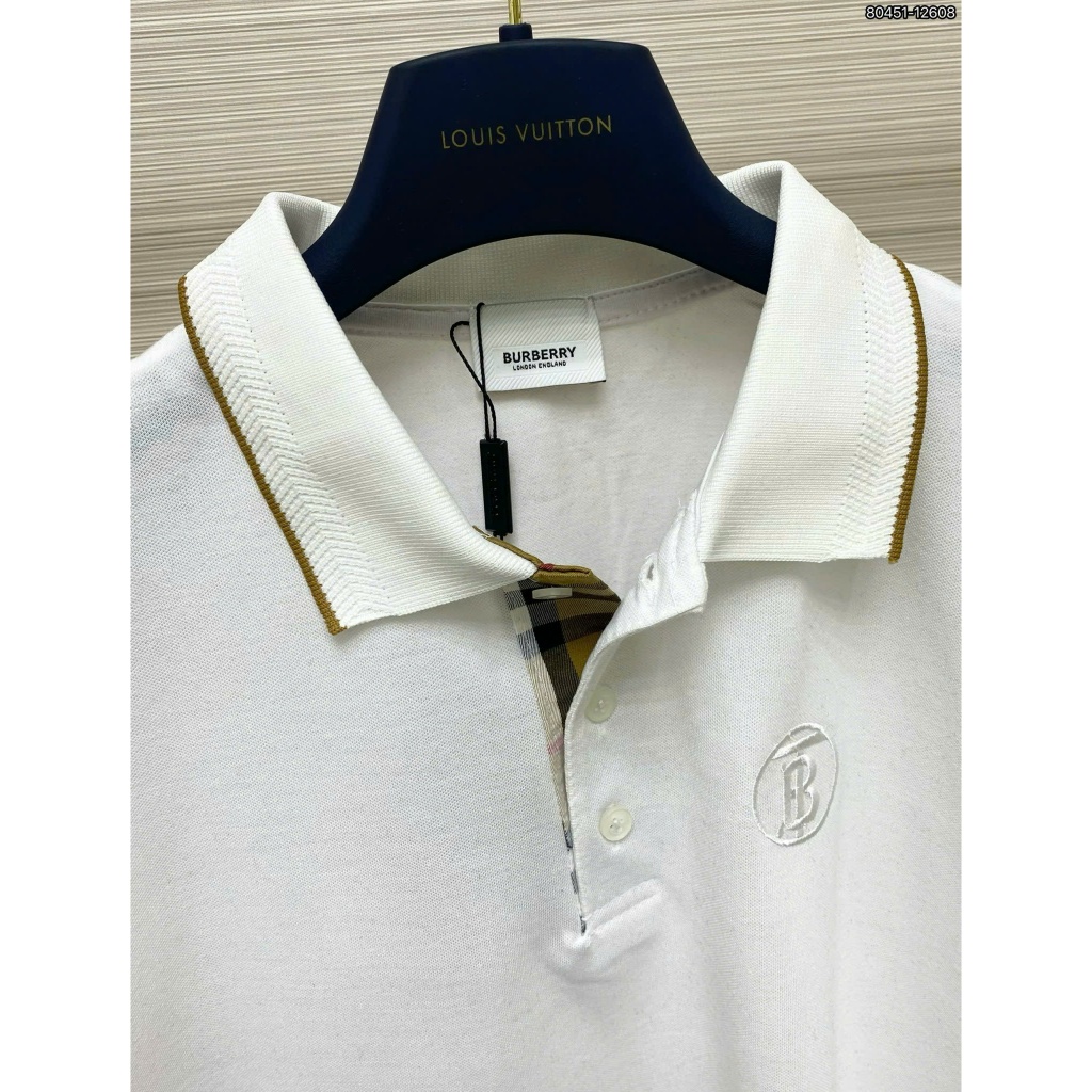 ÁO polo nam cổ tròn họa tiết tay ngắn phong cách trẻ trung chuẩn from