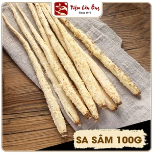 Sam sâm khô 100g, rễ sa sâm bắc, củ to, thơm, sạch, hỗ trợ giảm ho, tiêu đờm, bổ phế - Tiệm lãn ông